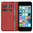 Leather Wallet Case & Card Pouch for Apple iPhone 5 / 5s / SE (1st Gen) - Red
